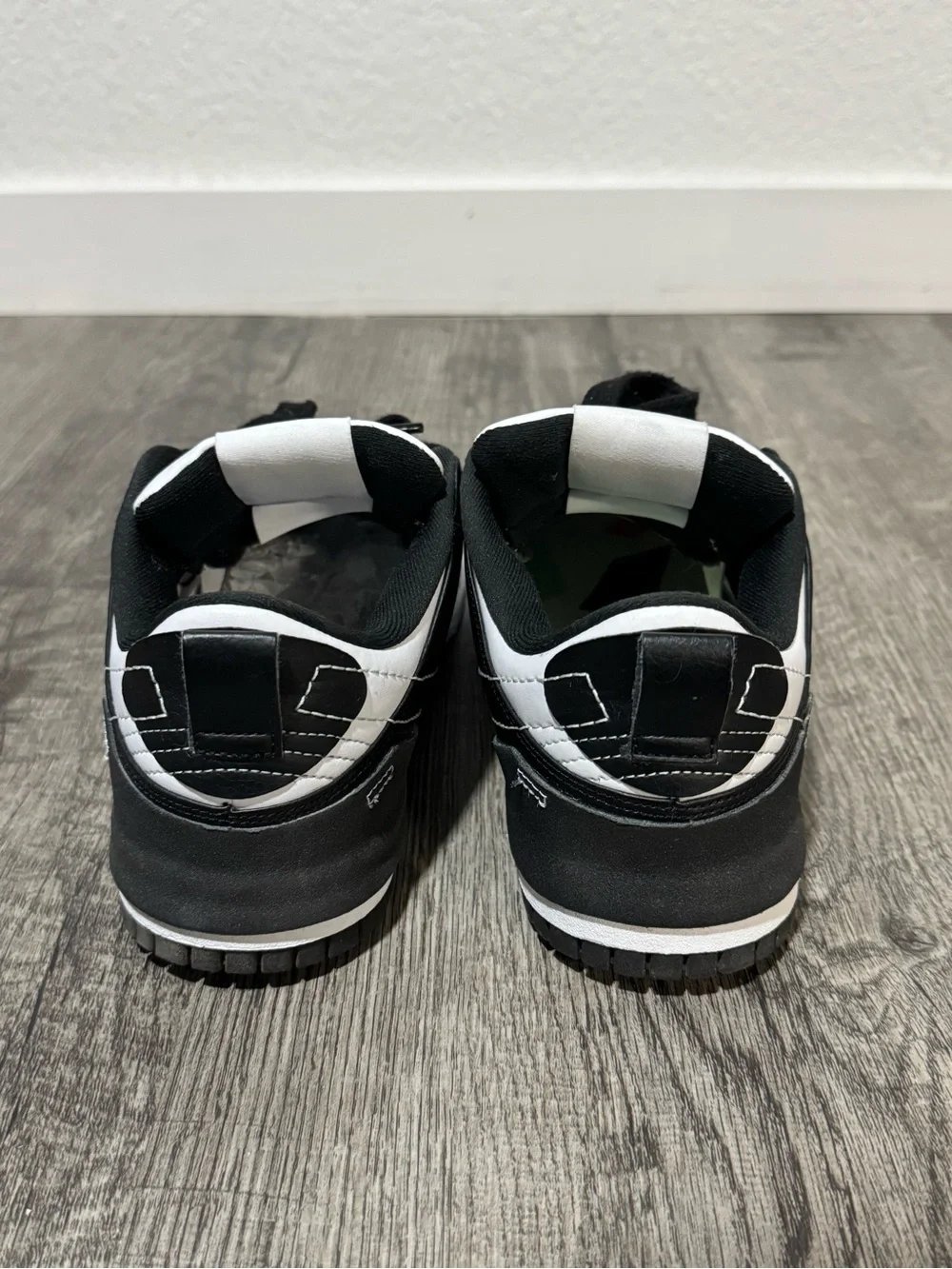 Nike Women’s Black/White Dunk Low Sneakers